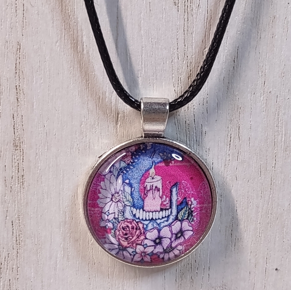 Hand Crafted Jewelry - Handmade Resin Pendant Necklace